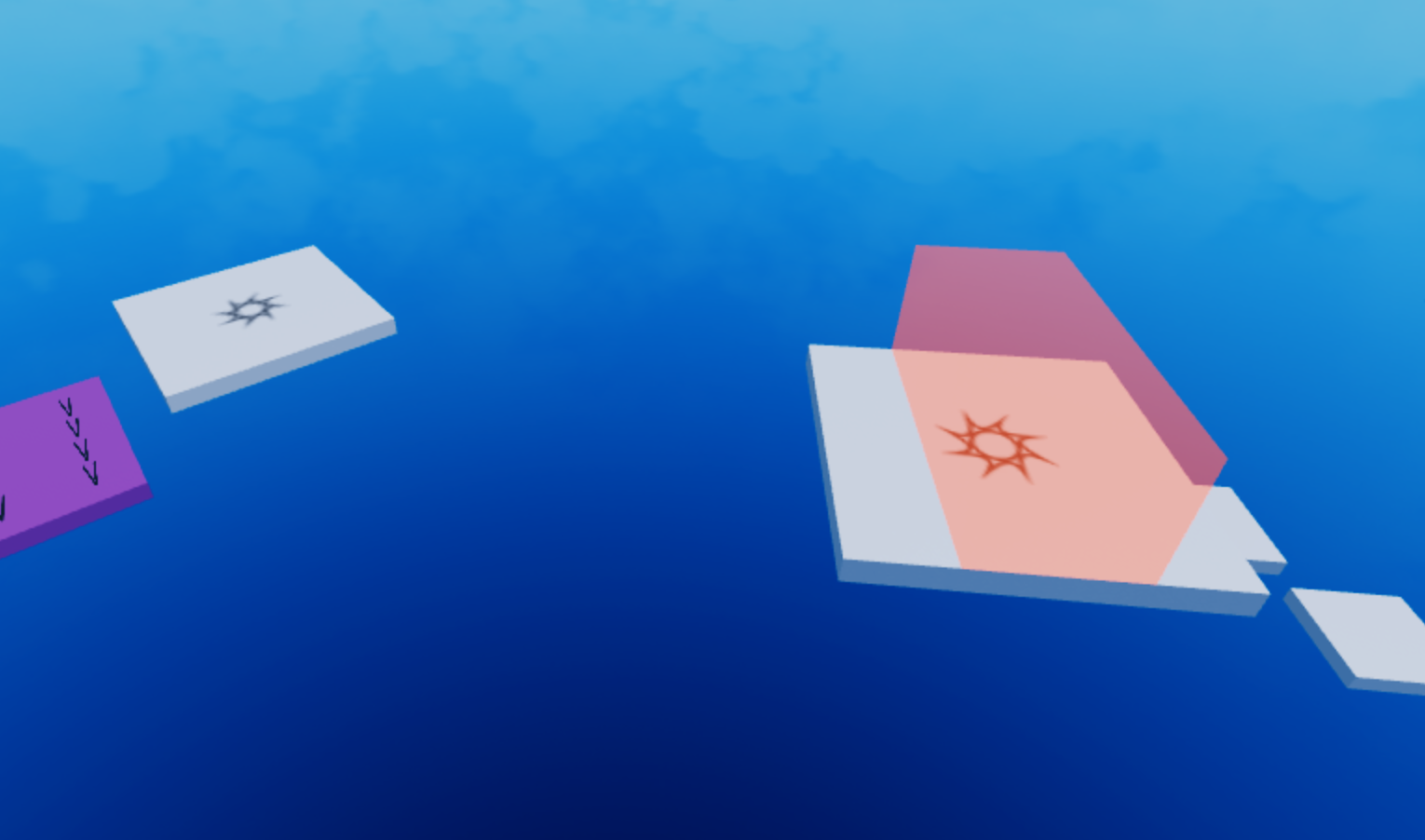 Eksempel på boost-boks i Roblox Studio